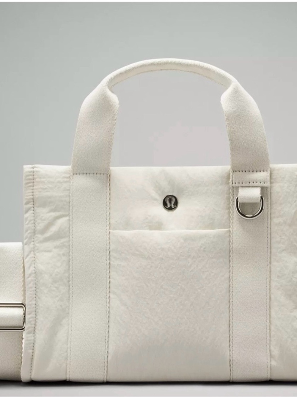 ✨ NWT Lululemon Boxy Mini Tote 4.5L Bone White Cream Crossbody Bag